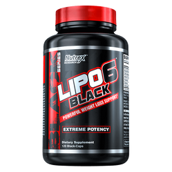 Nutrex Lipo-6 Black Ultra Concentrate spalacz tłuszczu 60 kaps.