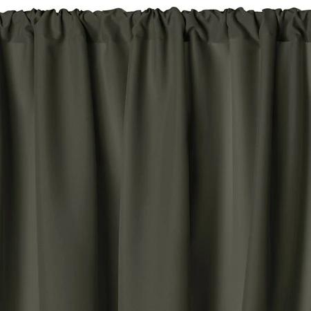 ZASŁONA GOTOWA GARDEN NA TAŚMIE 155 X 200 CM GRAFITOWY