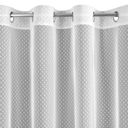 FIRANA GOTOWA JULITA 140 X 250 CM BIAŁY
