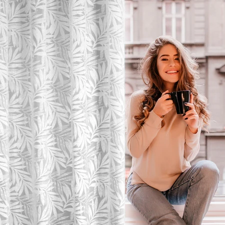 ZASŁONA GOTOWA NATALY 140 X 250 CM BIAŁY