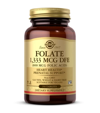 Folate 1333 mcg DFE (800 mcg Folic Acid) (250 tabl.)