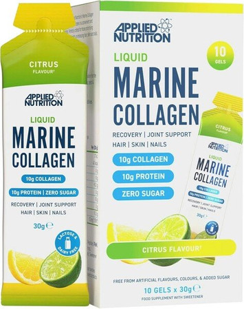 Applied Nutrition Liquid Marine Collagen Płynny Kolagen Morski 10 x 30g smak cytrusowy