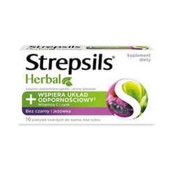 Strepsils Herbal 16 tabletek