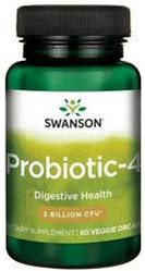 Swanson Probiotic-4  3 Mld 60 K Odporność