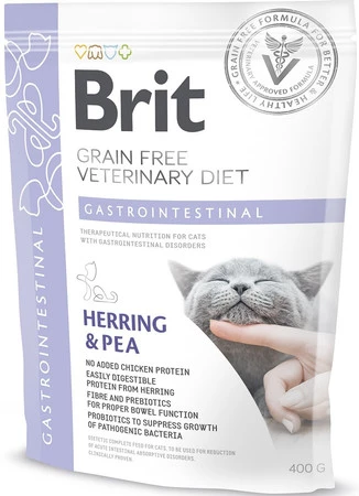 BRIT GF Veterinary Diet GASTROINTESTINAL Cat 400g