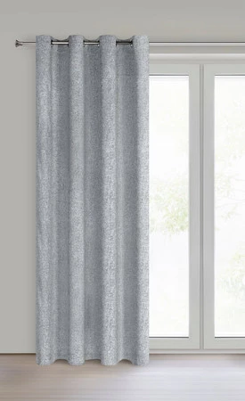 Zasłony ZAS/ADELINA/STAL 140X250 PRZELOTKI