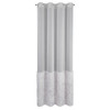 FIRANA GOTOWA MARGARET2 140 X 250 CM SREBRNY