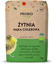 MĄKA ŻYTNIA TYP 720 CHLEBOWA BIO 1 kg - PROBIO
