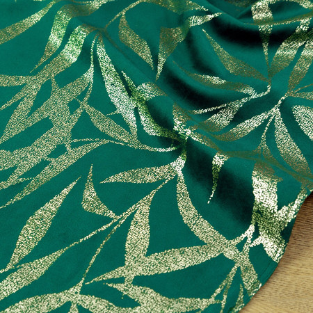 OBRUS BLINK 15 35 X 180 CM CIEMNOZIELONY