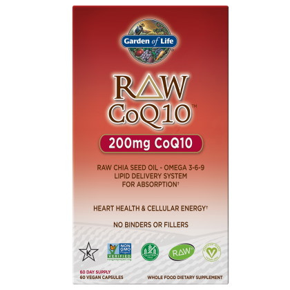 RAW CoQ10 - Koenzym Q10 200 mg (60 kaps.)