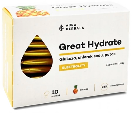 Aura Herbals Great Hydrate Elektrolity ananas