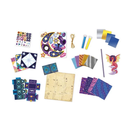 Janod Multizestaw kreatywny 9 dekoracji Szkoła magii 7+