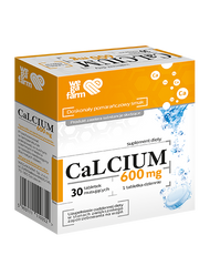 WegaFarm Calcium 600 wapń 30 tabl.