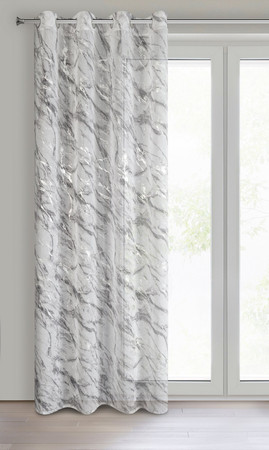 ZASŁONA GOTOWA ALIVIA 140 X 270 CM BIAŁY