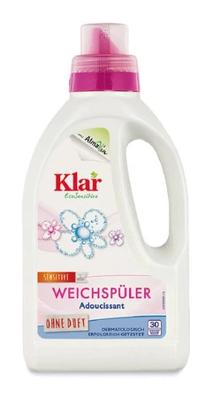 KLAR PŁYN DO PŁUKANIA I ZMIĘKCZANIA TKANIN BEZZAPACHOWY ECO 750 ml