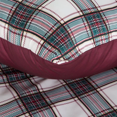 Komplet pościel rozm.: 160 x 200 cm wzór: ARON klasyczna krata