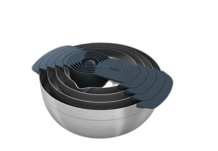 JJ-Zestaw misek i miarek Nest 9 Plus Steel 100 Col - Nabea.pl