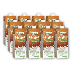 Zestaw Natumi − Napój owsiany bezglutenowy (1000 ml) x12 szt.