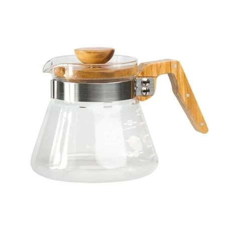 Hario Coffee Server 600ml - Olive Wood