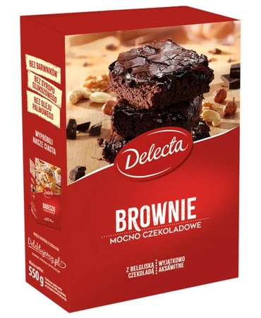 Delecta Ciasto Brownie 550 g