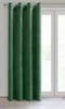 ZASŁONA GOTOWA D91 ROSA 140 X 250 CM CIEMNOZIELONY