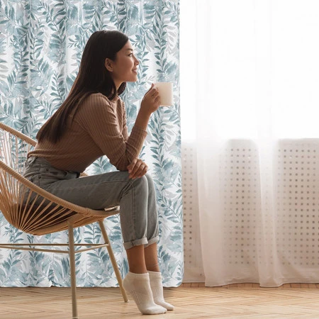 ZASŁONA GOTOWA HARIET 140 X 250 CM NATURALNY