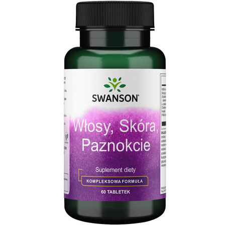 Swanson Włosy, Skóra, Paznokcie 60 tabl.