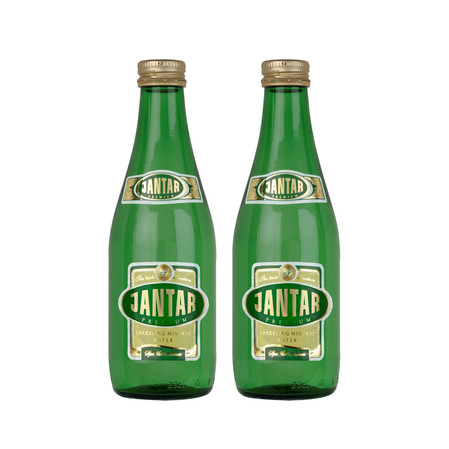 Zestaw: 2x Jantar woda źródlana gazowana 330 ml