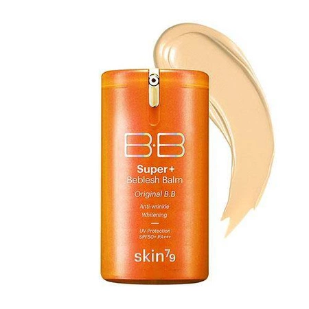 Super+ Beblesh Balm Orange SPF50+ krem BB wyrównujący koloryt skóry Beż 40g