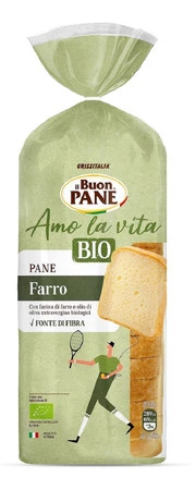 IL BUON PANE CHLEB TOSTOWY ORKISZOWY KROJONY BIO 400 g