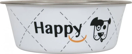 ZOLUX Miska Inox Happy Biała 2,65 l