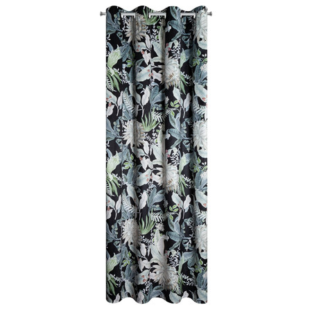 ZASŁONA GOTOWA SALLY 140 X 270 CM CZARNY