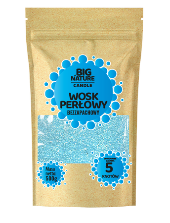 Big Nature Wosk Perłowy Błękitny 500g