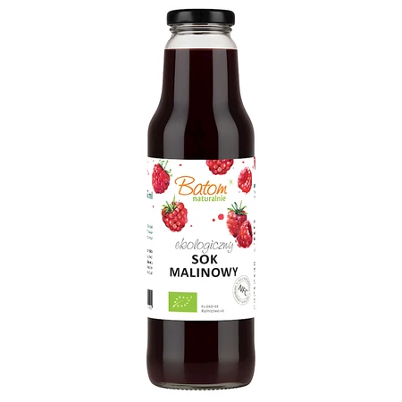 SOK MALINOWY NFC BIO 750 ml - BATOM