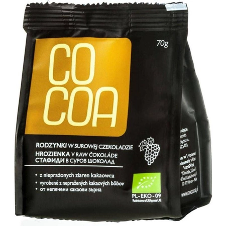 Cocoa − Rodzynki w surowej czekoladzie − 70 g