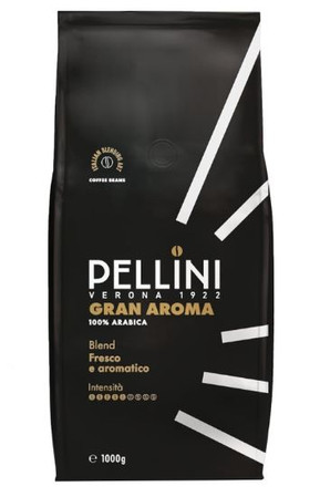 Pellini kawa ziarnista Gran Aroma No.3 100% Arabika 1kg