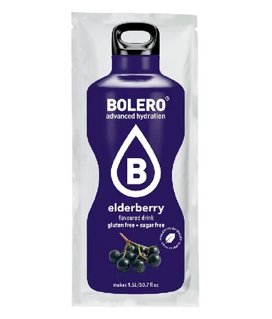 Bolero Elderberry 9g napój w proszku bez cukru