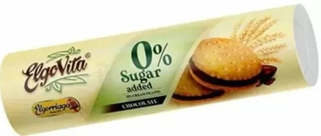  Ciastka-markizy z kremem o smaku czekoladowym B/C 180g