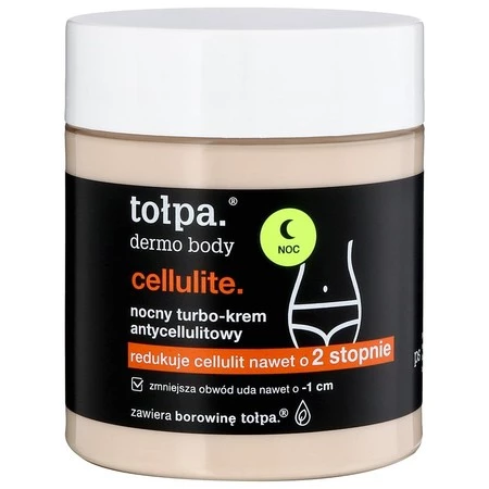 tołpa dermo body cellulite. nocny turbo krem antycellulitowy 250 ml