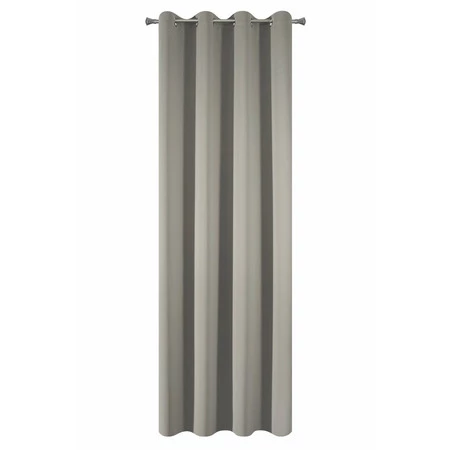 ZASŁONA GOTOWA D91 PARISA 135 X 250 CM CIEMNOBEŻOWY