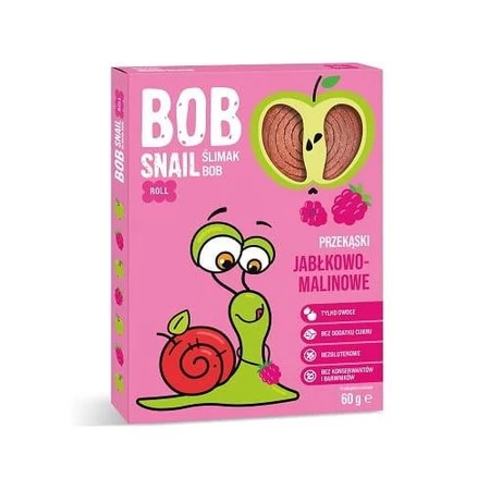 Bob Snail jabłko-malina, 60g