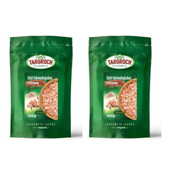 Zestaw: 2x Targroch Sól himalajska różowa - gruba 1 kg