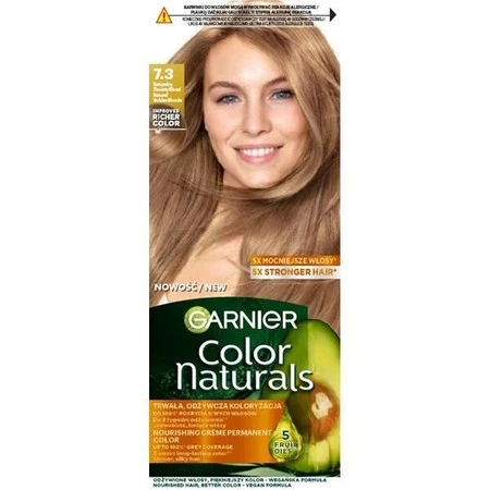 Color Naturals odżywcza farba do włosów 7.3 Naturalny Złocisty Blond