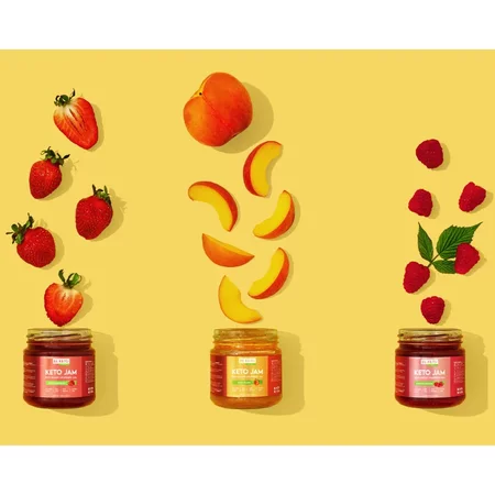 Keto Dżem Bardzo Truskawkowy 200g