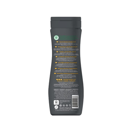 Attitude SUPER LEAVES™, SPORTS MEN, Szampon i płyn do mycia ciała, 473 ml
