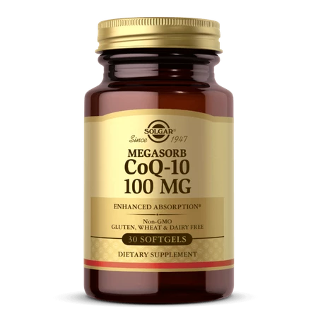 Solgar Megasorb CoQ-10 - Koenzym Q10 100 mg - 30 kaps.