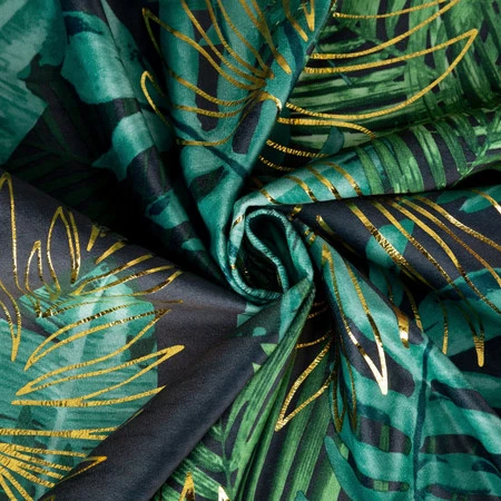 ZASŁONA GOTOWA DAVOS NA TAŚMIE 140 X 270 CM CZARNY