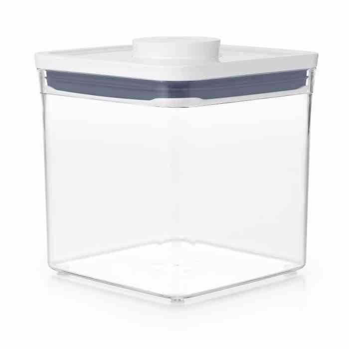 OXO-Pojemnik POP 2,6l. kwadrat L niski, Good Grips - Nabea.pl