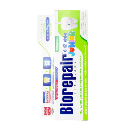 Biorepair Junior 6-12 Pasta miętowa 75ml