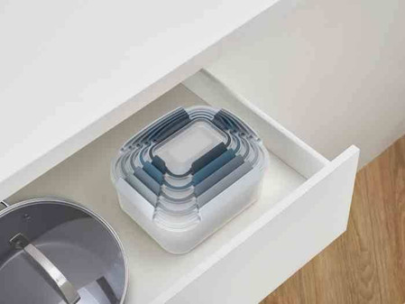 JJ - Zestaw 5 pojemników, Nest™ Lock Sky